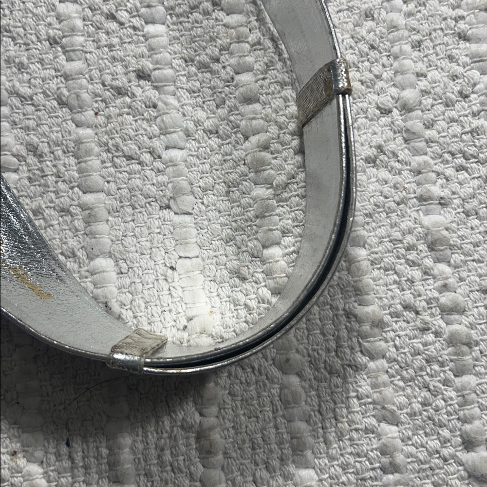 Finesse La Model Silver Python Belt Elegant Embel… - image 5